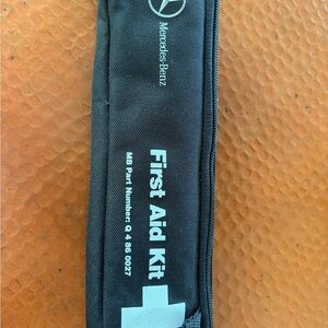 New, never used Black Mercedes Benz First Aid Kit Bag